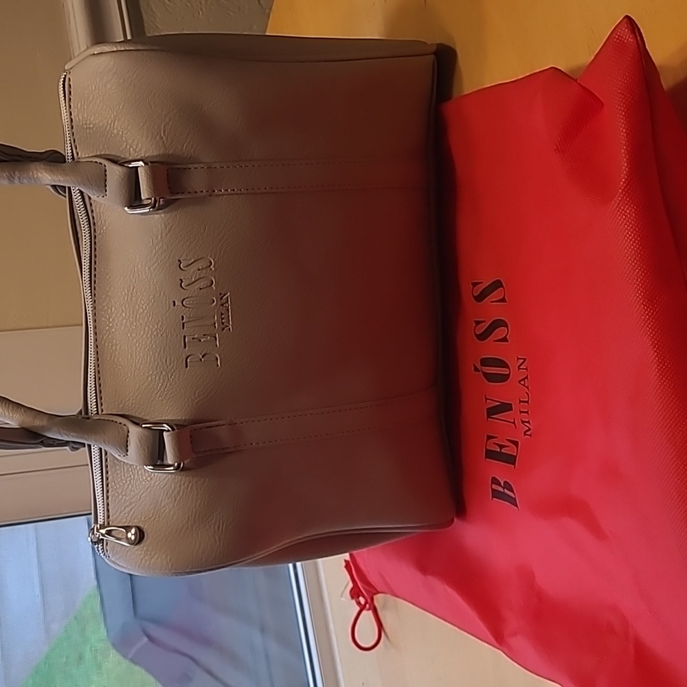 Cream Shoulder Bag